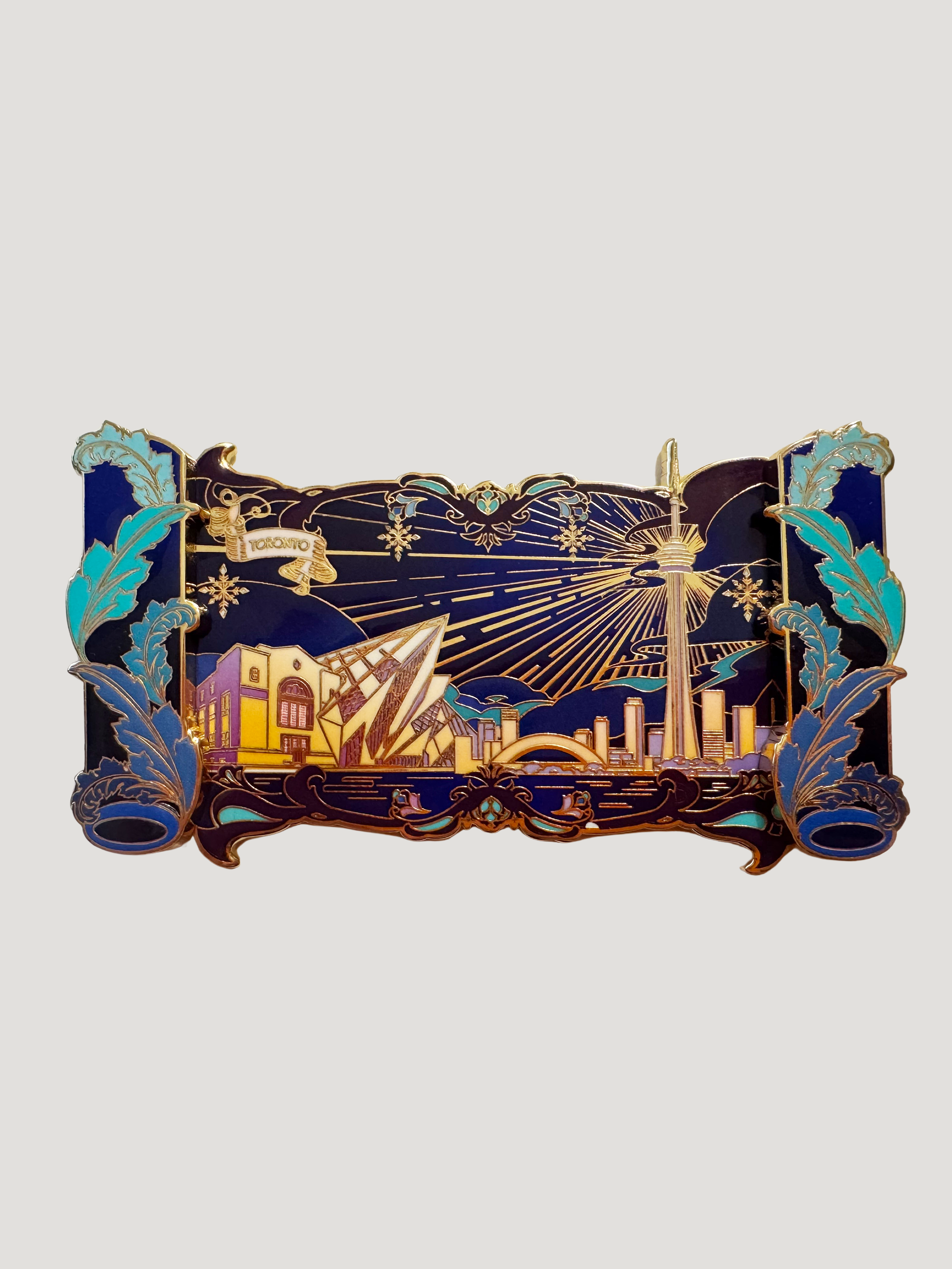 Great Canadian Scroll Collection: CN Tower & Royal Ontario Museum
